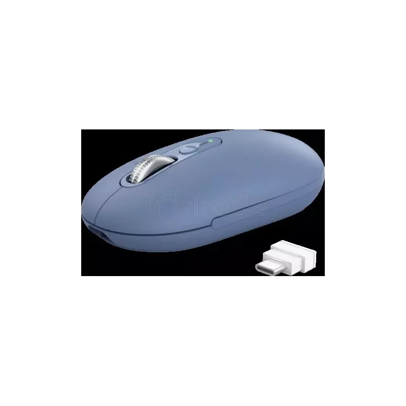 Souris sans filTrustSeron(Bleu) | MonPC.Store