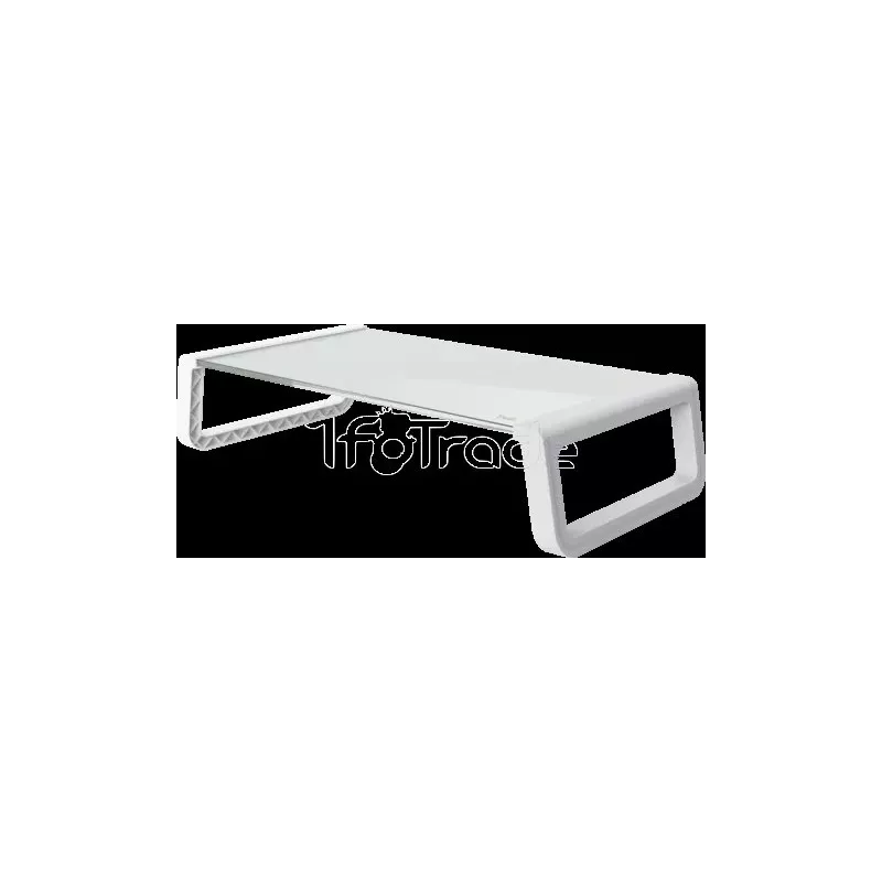 Support/Réhausseur pour EcranTrustMonta(Blanc) | MonPC.Store