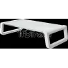 Support/Réhausseur pour EcranTrustMonta(Blanc) | MonPC.Store