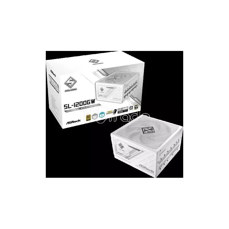 Alimentation ATXASRockSteel Legend- 1200W (Blanc) | MonPC.Store