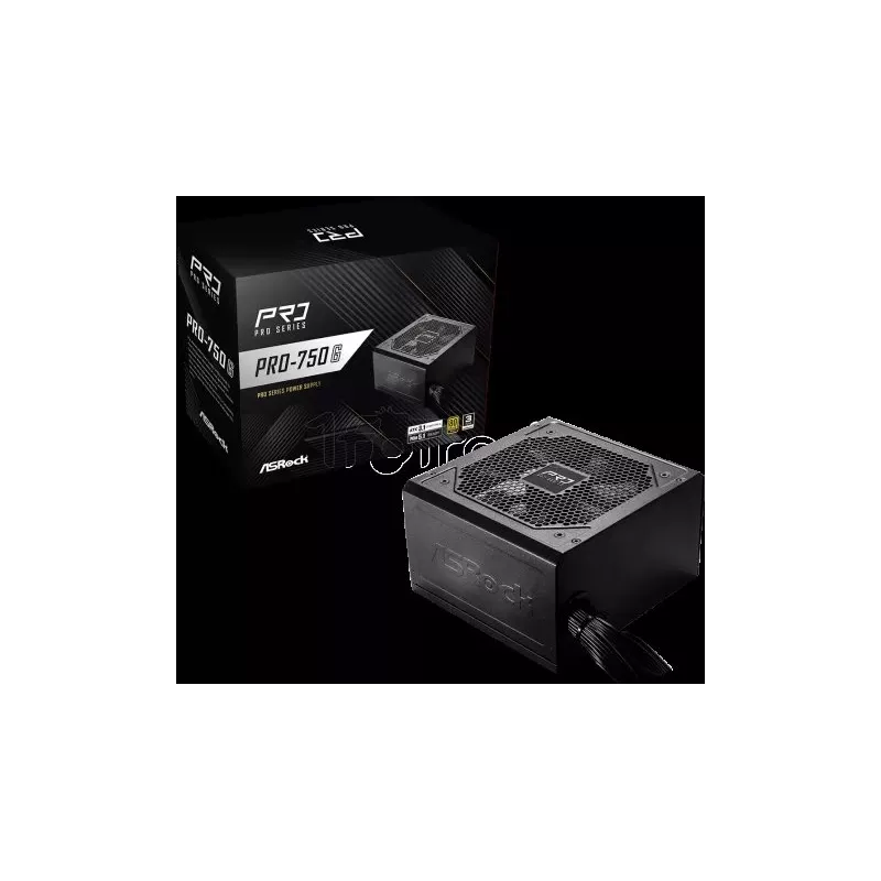 Alimentation ATXASRockPro-G- 750W (Noir) | MonPC.Store