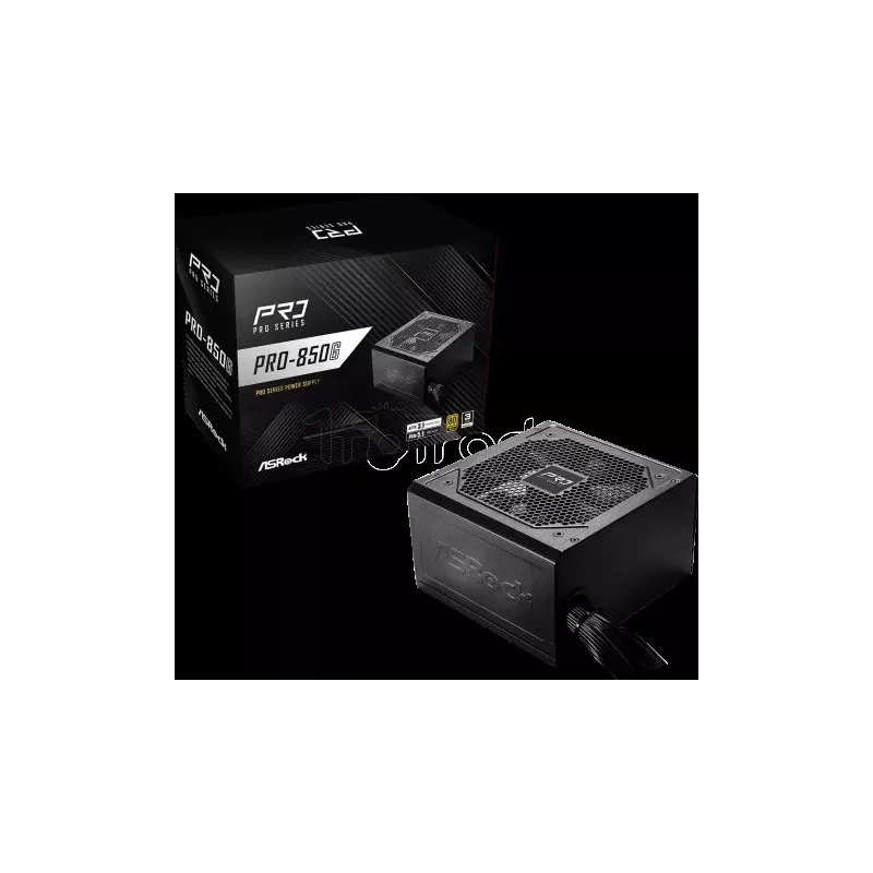 Alimentation ATXASRockPro-G- 850W (Noir) | MonPC.Store