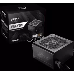 Alimentation ATXASRockPro-B- 650W (Noir) | MonPC.Store