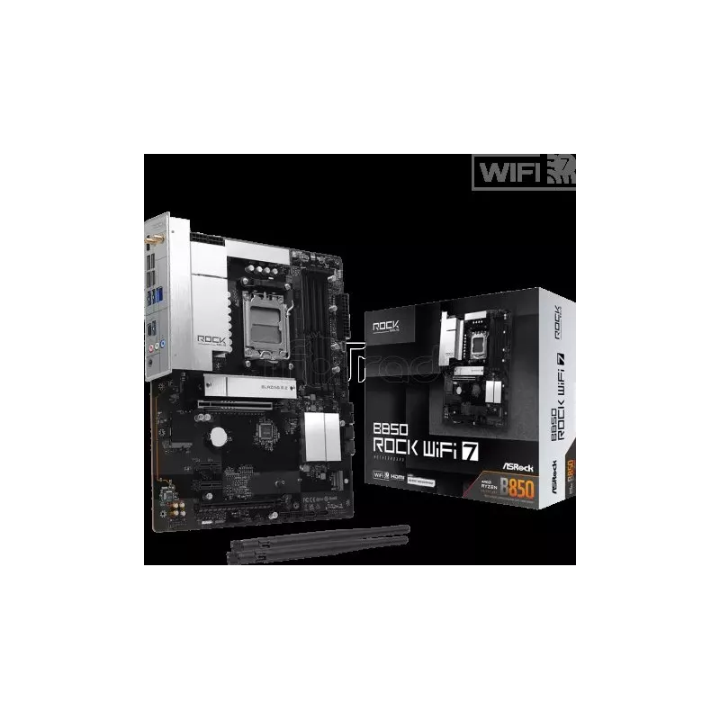 Carte MèreASRockB850 Rock WiFi 7(AM5) | MonPC.Store