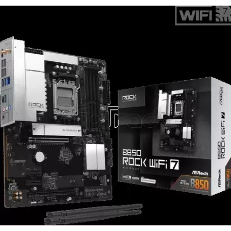 Carte MèreASRockB850 Rock WiFi 7(AM5) | MonPC.Store