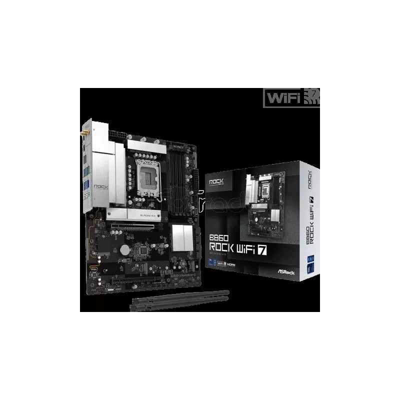 Carte MèreASRockB860 Rock WiFi 7(Intel LGA 1851) | MonPC.Store