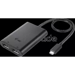 Adaptateur USB-CI-TecDual 4K vers 2x DisplayPort (Noir) | MonPC.Store