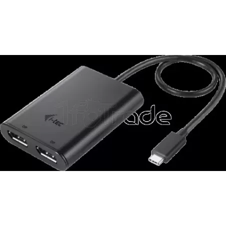 Adaptateur USB-CI-TecDual 4K vers 2x DisplayPort (Noir) | MonPC.Store