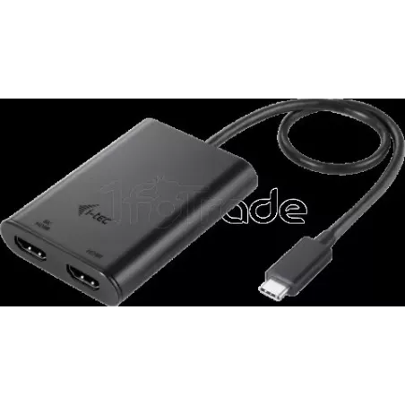Adaptateur USB-CI-Tecvers 2x HDMI (Noir) | MonPC.Store