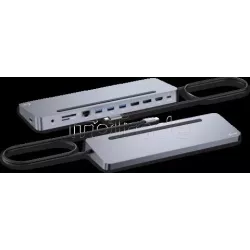 Station d'accueil USB-C 3.0I-TecMetal Ergonomic(Gris) | MonPC.Store