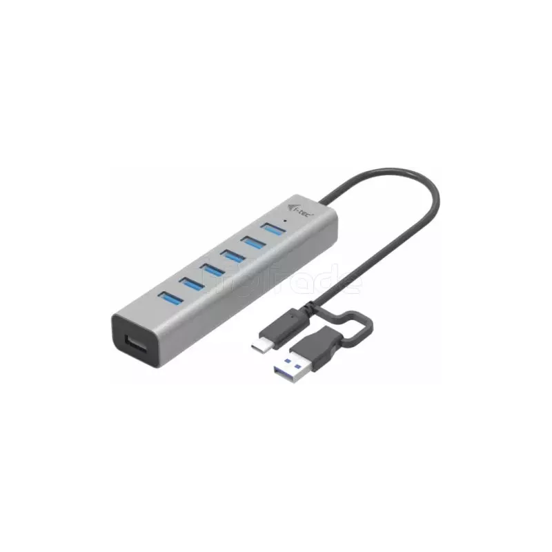 Hub USB-A/CI-TecCharging Metal - 7 ports USB 3.0 (Gris) | MonPC.Store