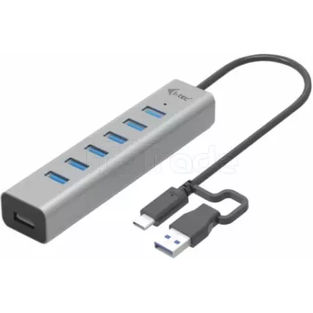 Hub USB-A/CI-TecCharging Metal - 7 ports USB 3.0 (Gris) | MonPC.Store