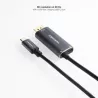 Cable adaptateurNanocableUSB-C vers DisplayPort 1.8m… | MonPC.Store