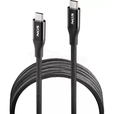CableNGSKnotUSB-C M/M -2m 240W (Noir) | MonPC.Store