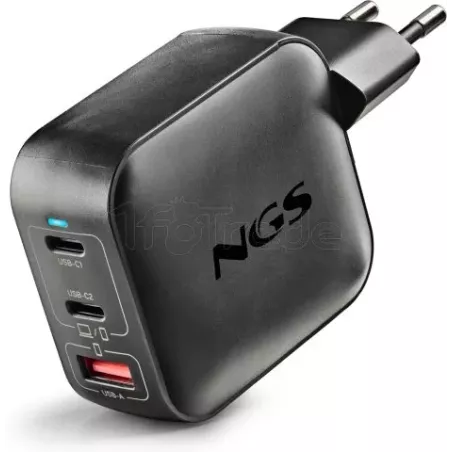 Chargeur secteurNGSBud Tiny2x USB-C + 1x USB-A 100W… | MonPC.Store
