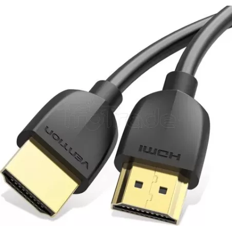 CâbleVention4K HDMI 2.0 M/M 0.5m (Noir) | MonPC.Store