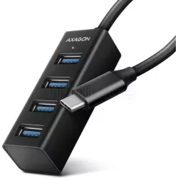 Hub USB-C 3.0AxagonHUE-M1C - 4 ports (Noir) | MonPC.Store