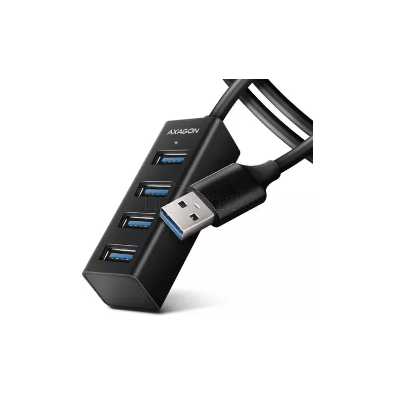 Hub USB-A 3.2AxagonHUE-M1AL - 4 ports (Noir) | MonPC.Store