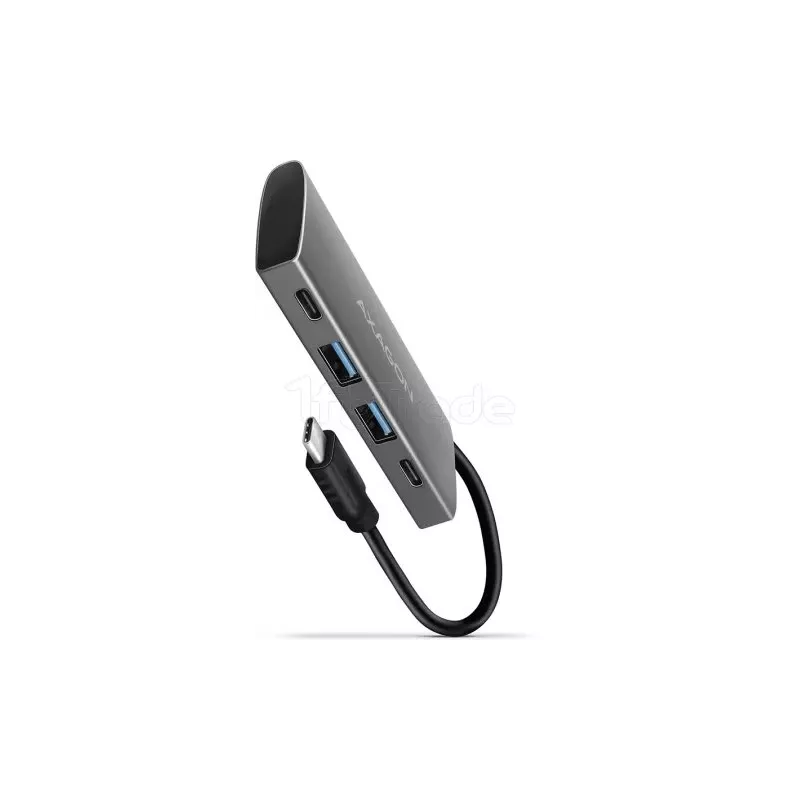 Hub USB-C 3.2AxagonHUE-4G2 - 4 ports USB-A/C (Gris) | MonPC.Store