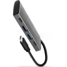 Hub USB-C 3.2AxagonHUE-4G2 - 4 ports USB-A/C (Gris) | MonPC.Store