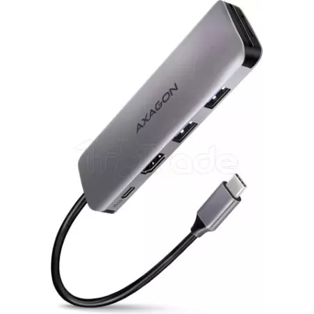 Adaptateur USB-C 3.0AxagonHMC-H3A vers HDMI, 3x USB-A… | MonPC.Store