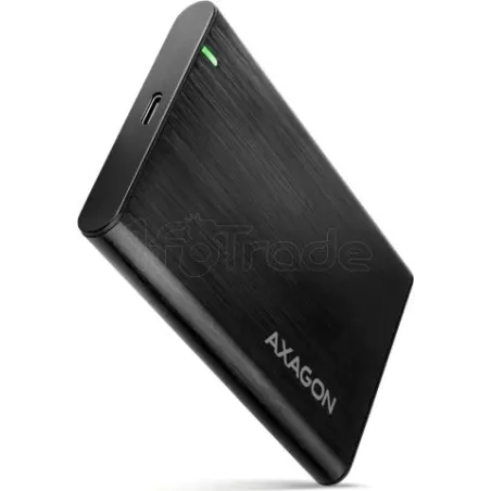 Boitier externe USB 3.0AxagonEE25-A6C- S-ATA 2,5" (Noir) | MonPC.Store