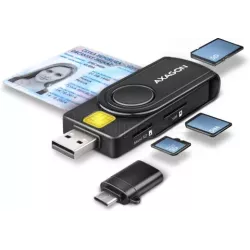 Lecteur de Cartes externeAxagonCRE-SMP2A | MonPC.Store