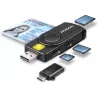Lecteur de Cartes externeAxagonCRE-SMP2A | MonPC.Store