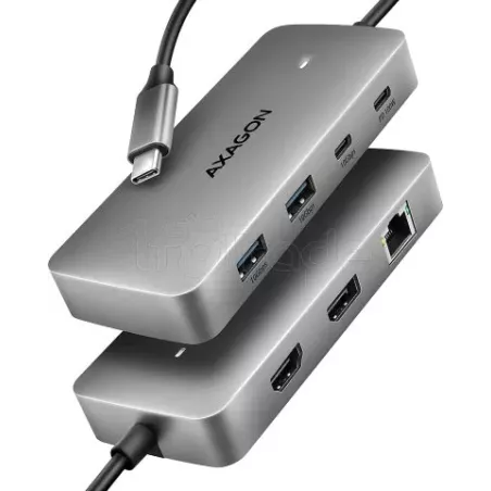 Station d'accueil portable USB-C 3.0AxagonHMC-CUB83X2(G… | MonPC.Store
