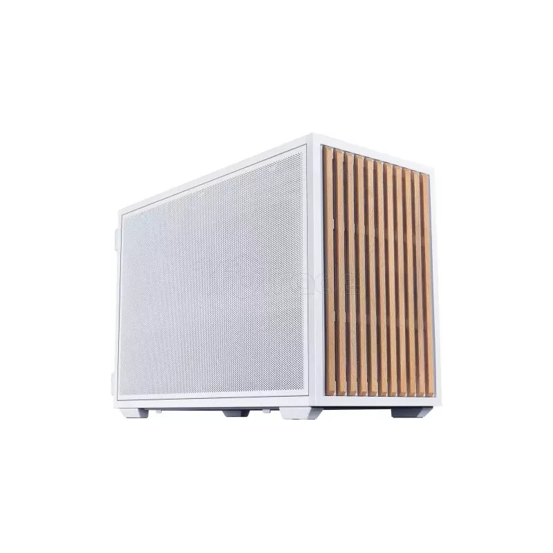 Boitier Mini Tour Micro ATX Lian LiB4 Wood(Blanc) | MonPC.Store