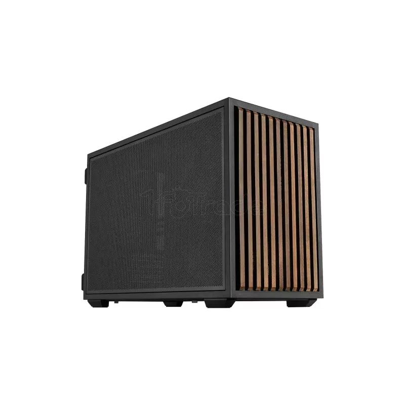 Boitier Mini Tour Micro ATX Lian LiB4 Wood(Noir) | MonPC.Store