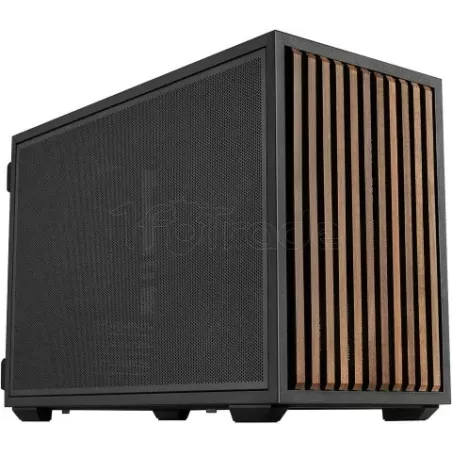 Boitier Mini Tour Micro ATX Lian LiB4 Wood(Noir) | MonPC.Store