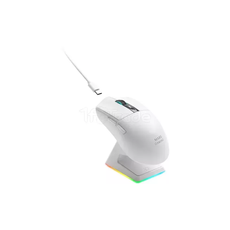Souris sans fil GamerMars GamingMMW-Elite(Blanc) | MonPC.Store