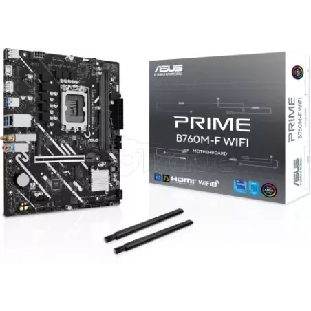 Carte mèreAsusPrime B760M-F WiFi (Intel LGA1700) Micro… | MonPC.Store