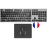 Pack 3en1 (Clavier/Souris/Tapis)TacensZenith(Noir/Argen… | MonPC.Store