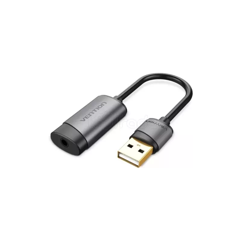 Carte son externe USBVention0.15m (Gris) | MonPC.Store