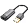 Carte son externe USBVention0.15m (Gris) | MonPC.Store