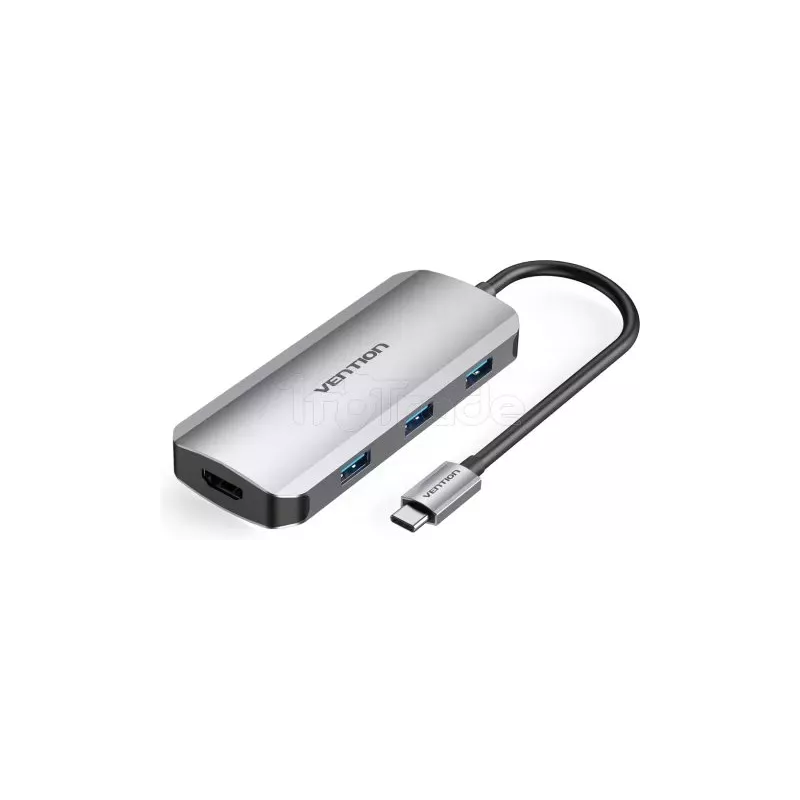Adaptateur USB-CVentionvers 1xHDMI + 3x USB-A + 2x… | MonPC.Store