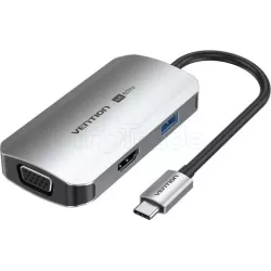 Adapatateur USB-CVentionvers 1x USB-C + 1x VGA + 1x… | MonPC.Store