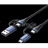 Cable Adaptateur 4en1Vention1x USB-C + 1x USB-A vers… | MonPC.Store