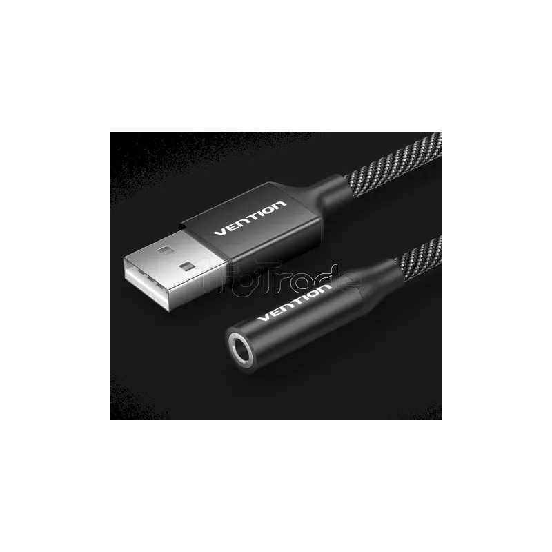 AdaptateurVentionUSB-A mâle vers Jack 3.5mm femelle… | MonPC.Store