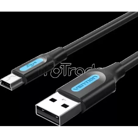 Cable AdaptateurVentionUSB 2.0 mâle vers Mini USB-B… | MonPC.Store