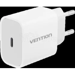 Chargeur secteurVentionUSB-C + Cable USB-C M/M 1m 20W… | MonPC.Store