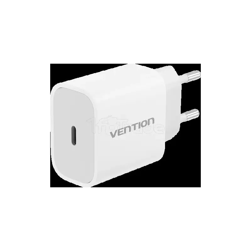 Chargeur secteurVentionUSB-C + Cable USB-C M/M 1m 20W… | MonPC.Store