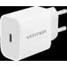 Chargeur secteurVentionUSB-C + Cable USB-C M/M 1m 20W… | MonPC.Store
