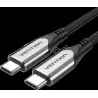 CableVentionUSB-C M/M 1.5m 60W (Gris) | MonPC.Store