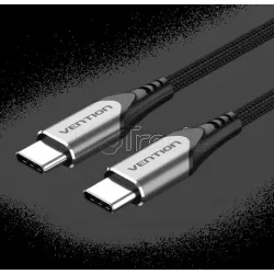CableVentionUSB-C M/M 2m 60W (Gris) | MonPC.Store