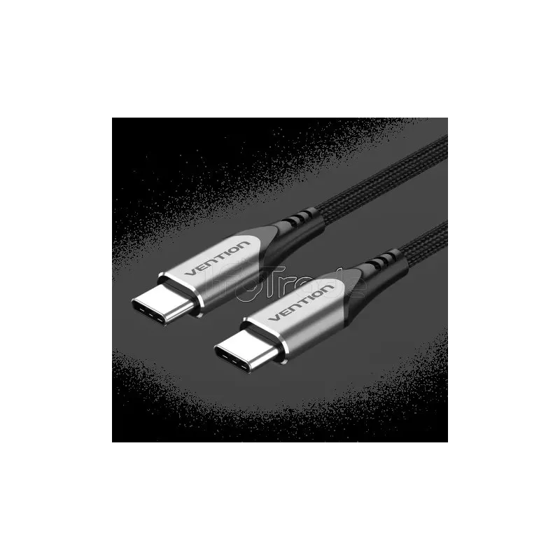 CableVentionUSB-C M/M 2m 60W (Gris) | MonPC.Store