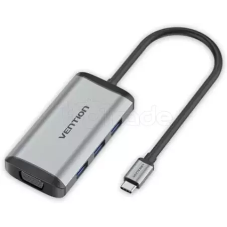 Adaptateur USB-CVentionvers 3x USB-A + 1x HDMI + 1x… | MonPC.Store