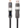 CableNanocableUSB-A/USB-C vers USB-C/Lightning M/M 1m… | MonPC.Store